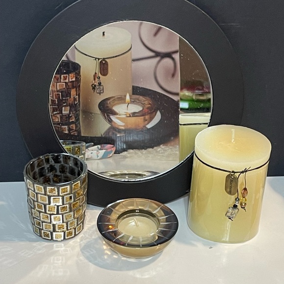 4 Piece San Miguel Sentiments Cortland Lighting  Candle Decor - Picture 8 of 12